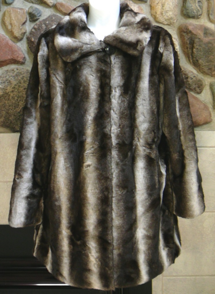 Dennis Basso Faux Fur Coat